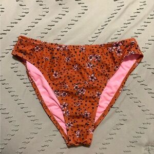 Xhilaration Pink and Brown Bikini Bottoms